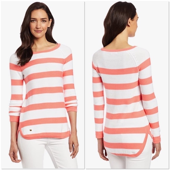 Lilly Pulitzer Sweaters - Lilly Pulitzer Paige Yummy Melon Summertime Stripe